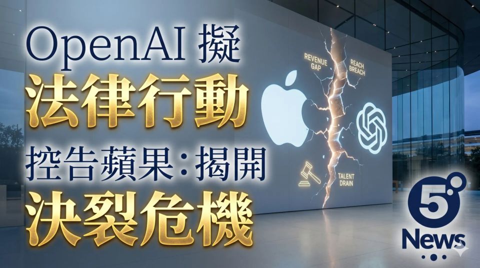 OpenAI 擬法律行動控告蘋果：揭開 Siri 與 ChatGPT 合作背後嘅決裂危機