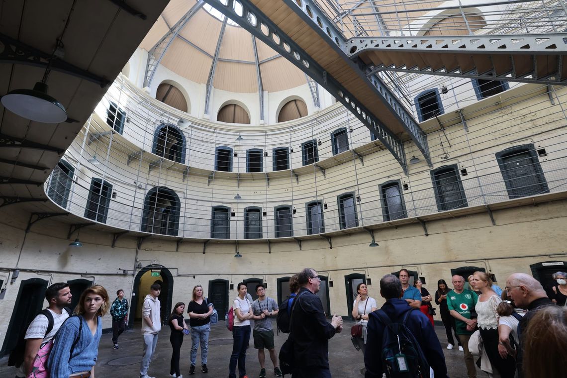 August 2 - Dublin for Kilmainham Gaol and a last dinner at Delahunt