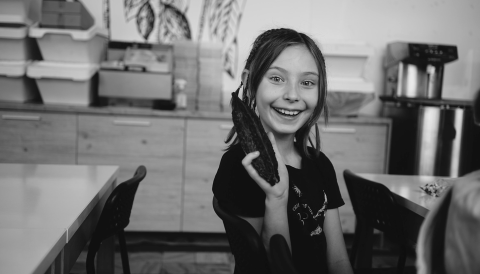 I went to a chocolate factory!