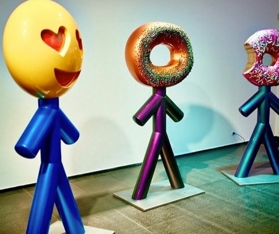 Artist Lina Condes Brings Emojis to Life