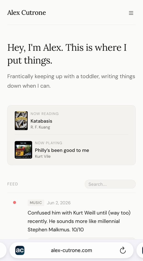Why did I build a feed if I hate social media?