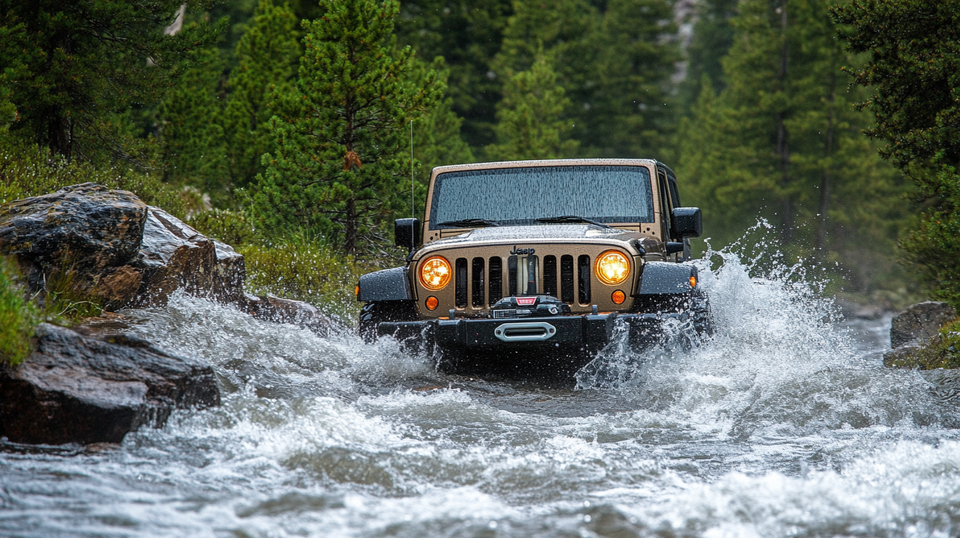 Navigating Water Crossings: Tips for Safe Off-Road Driving Through Rivers and Streams
