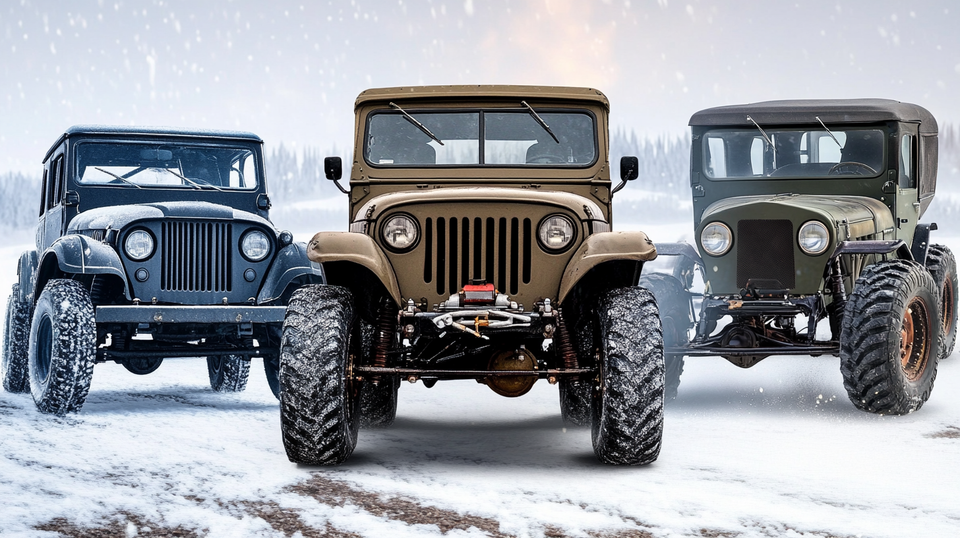 The Evolution of 4x4 Vehicles: From Classic Trucks to Modern Off-Road Beasts