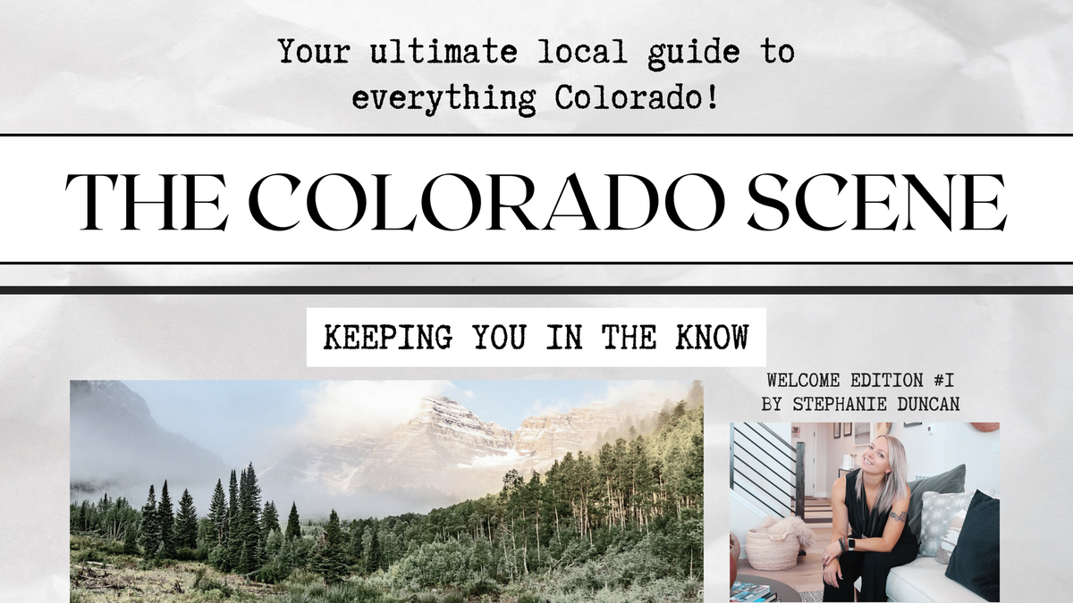 Welcome to The Colorado Scene