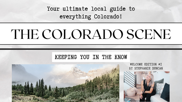 Welcome to The Colorado Scene