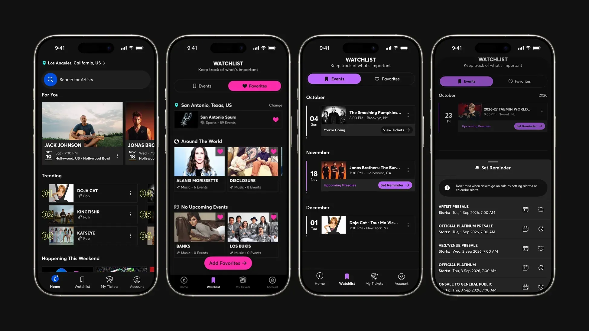New Ticketmaster App