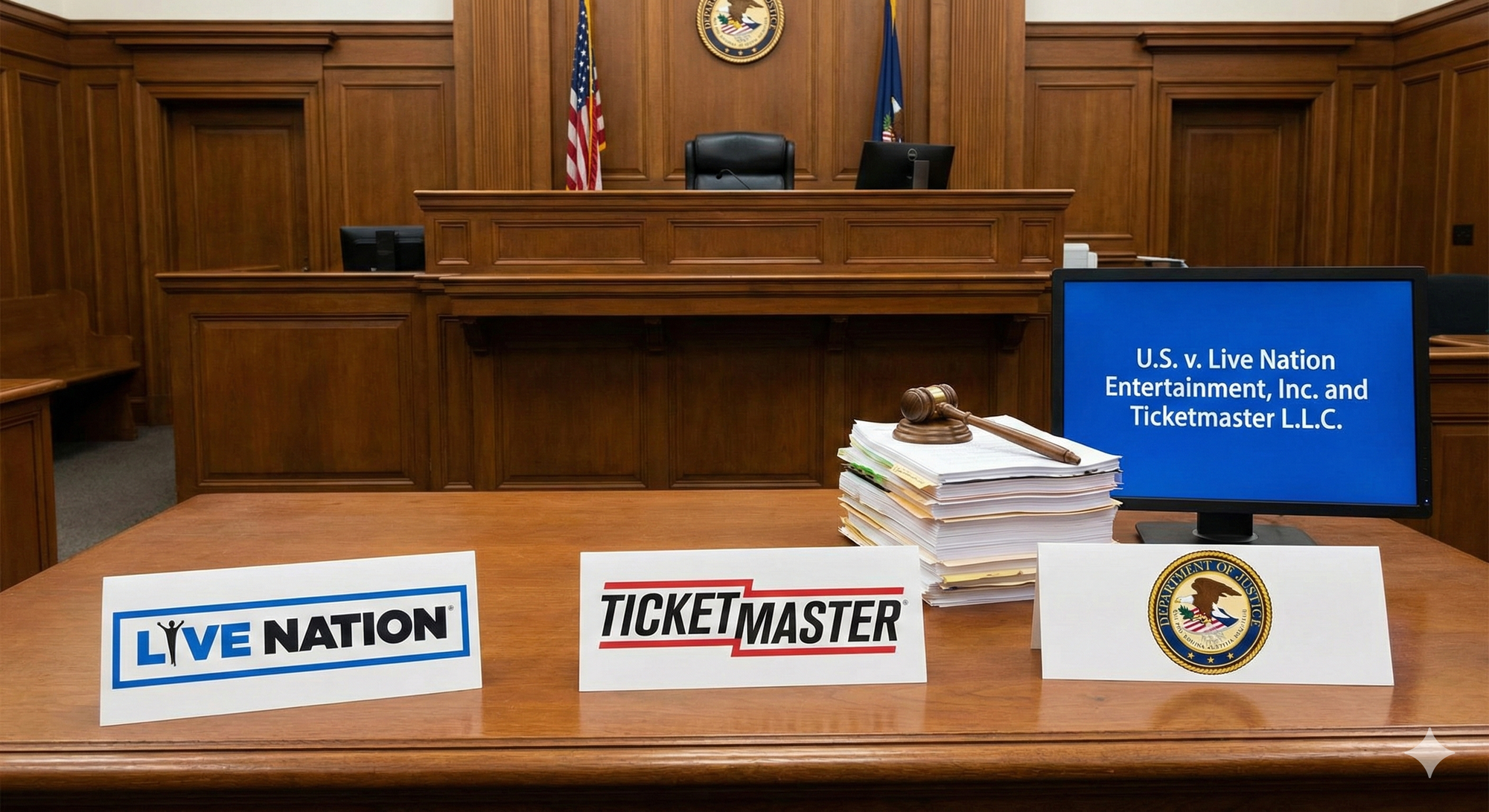 Key Live Nation Litigation Timeline