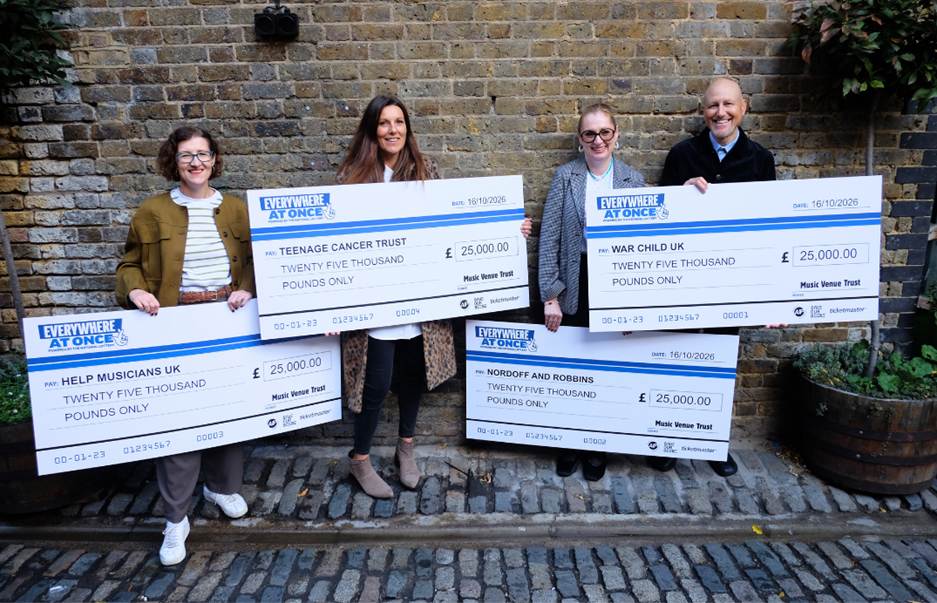 Everywhere At Once Fest Gives £100K To Youth, Music Charities