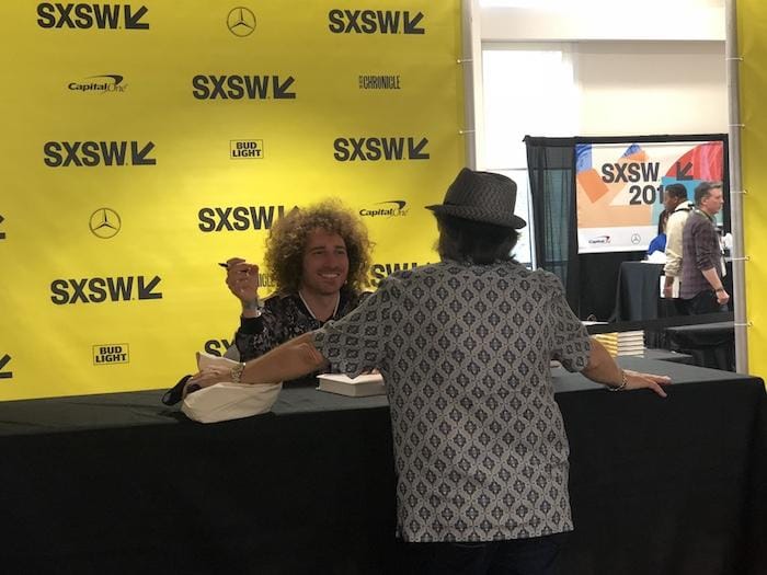 Ari Herstand SXSW book signing