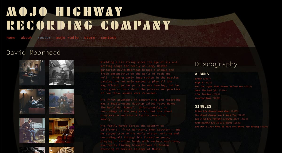 5 best website templates for record labels