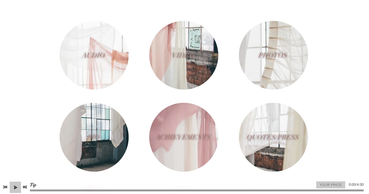 7 ways to create band website layouts you'll love - Bandzoogle Blog - EPK