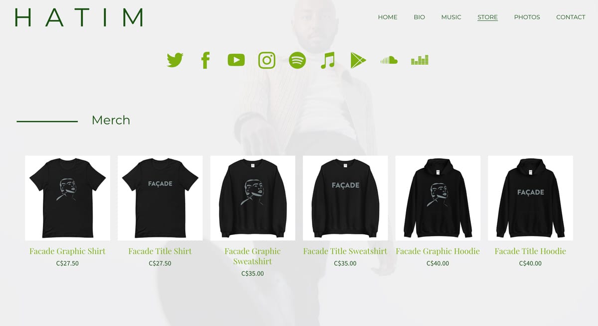 Bandzoogle Blog - Printful - 18 ways to take your band website to the next level