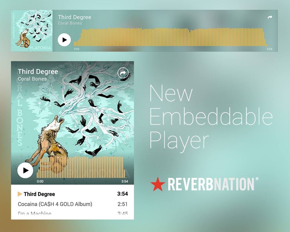 ReverbNation song player