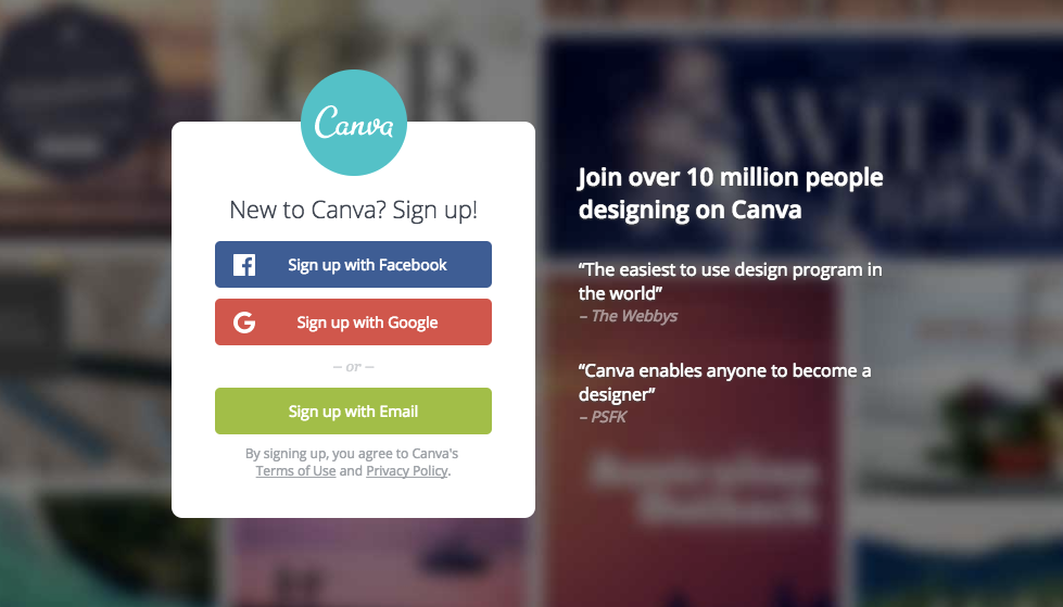 how to create album artwork using canva