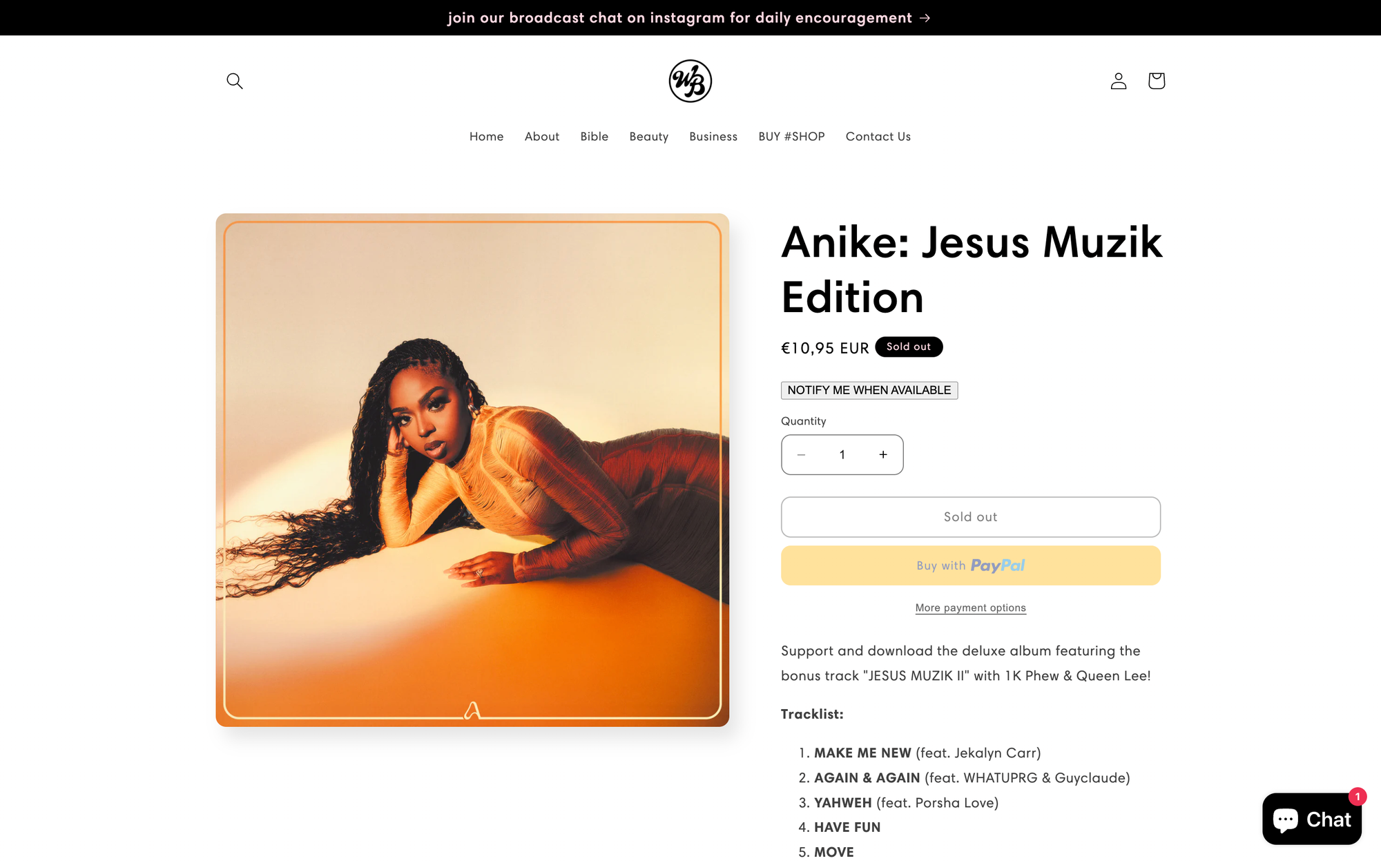 anike album variant shopify