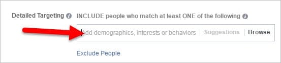 Detailed targeting on Facebook - Dave Ruch