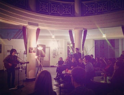 Touring Russia as a solo singer-songwriter