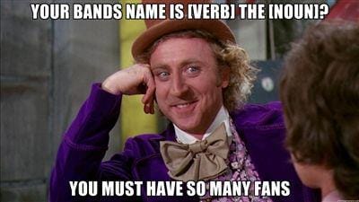 Naming your band