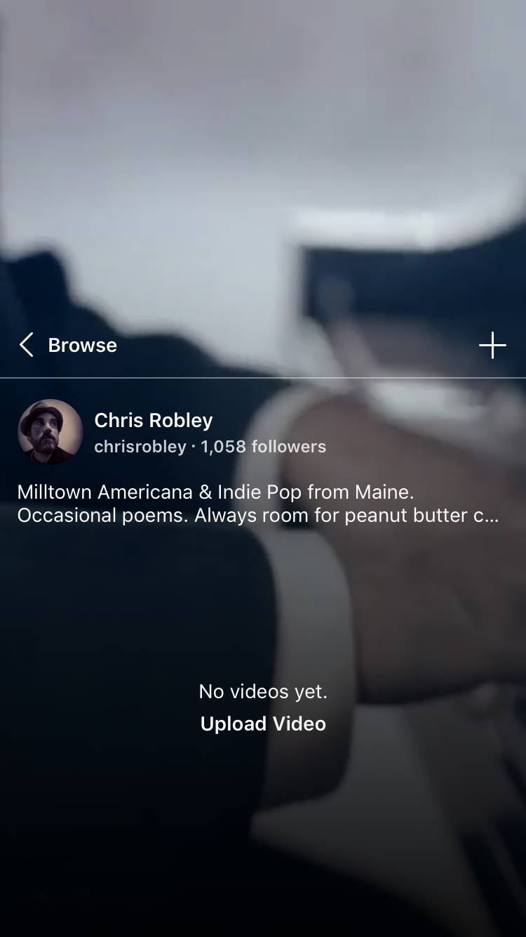 IGTV for music videos