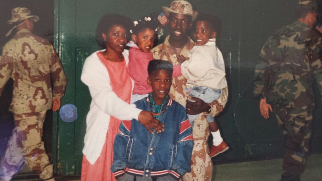 Family photo from the 90s