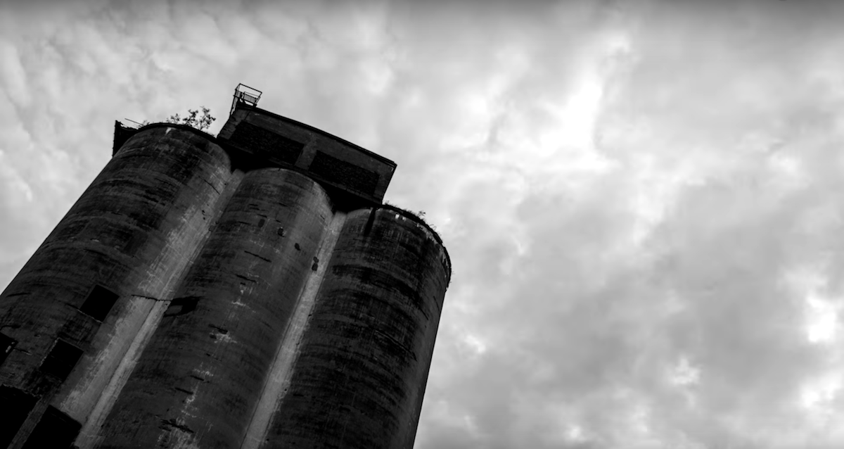 Grain Silos in Buffalo's Silo City.