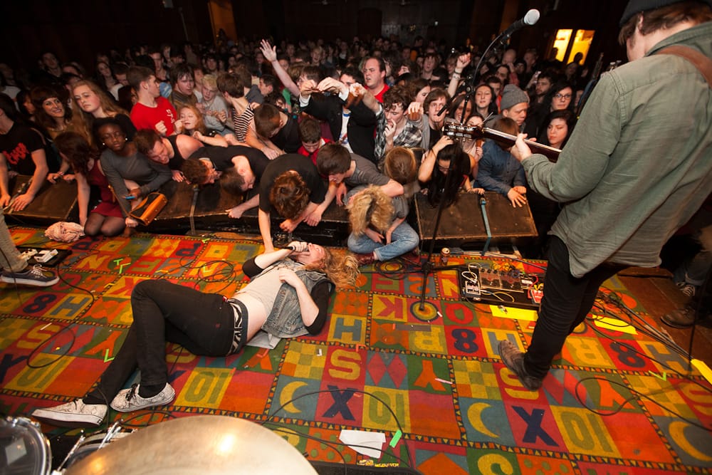The Orwells at First Unitarian. Photo by Daniel Topete.