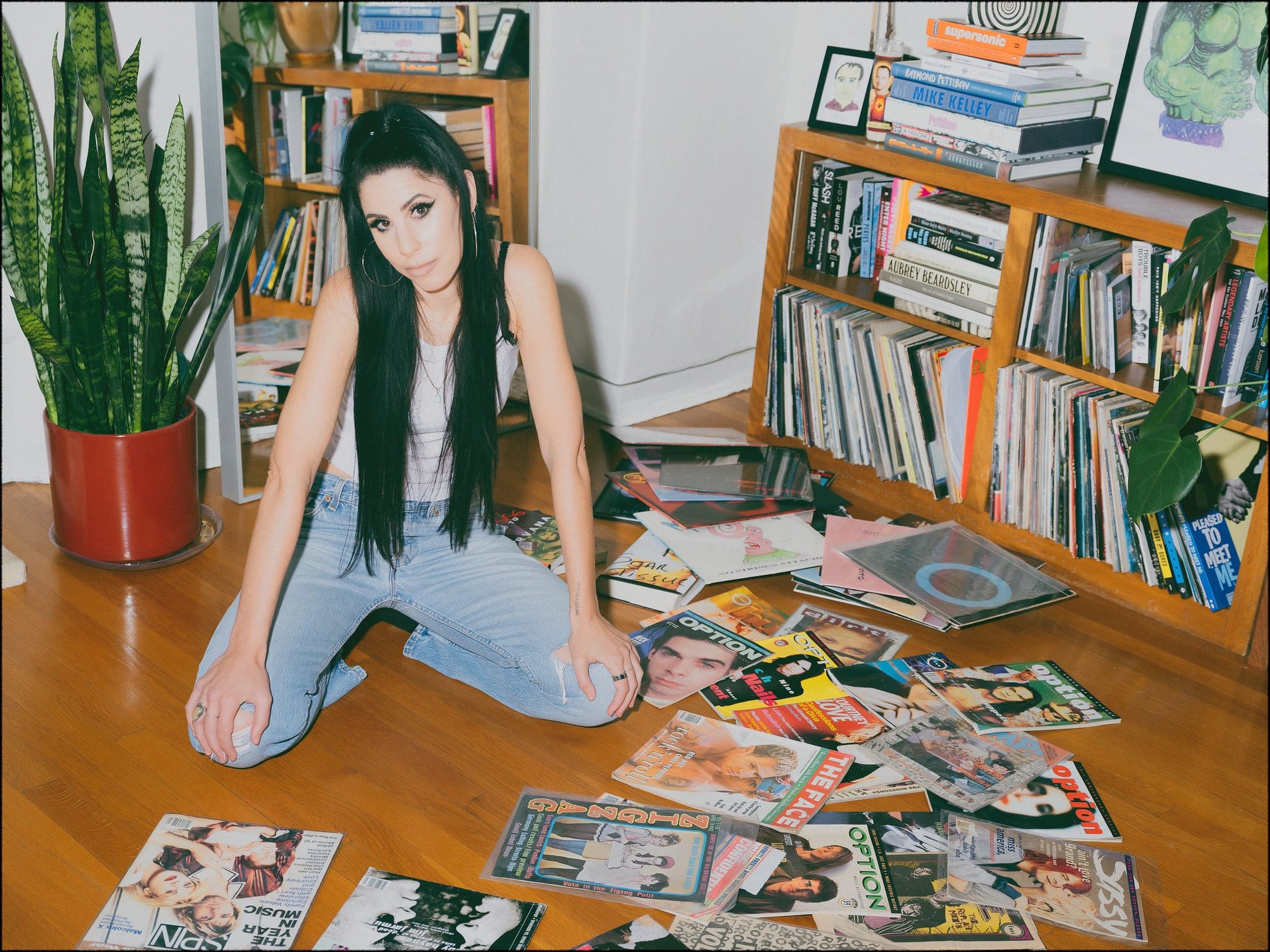 Yasi Salek at home
