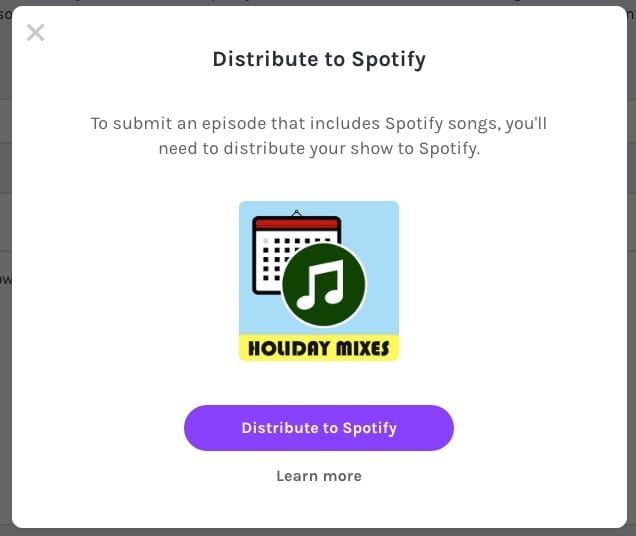 Anchor - Distribute to Spotify