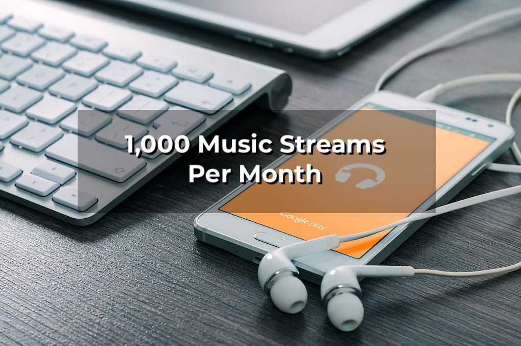 monthly streams on Spotify