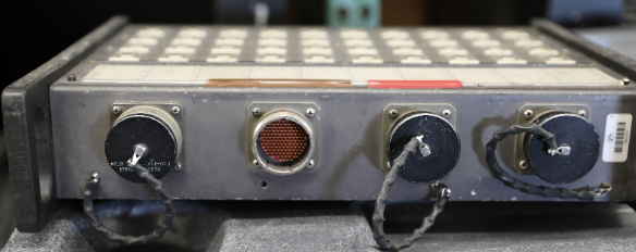 A picture of a 40-Channel Stage Box with Transformerless Splitter Outputs from the side is depicted
