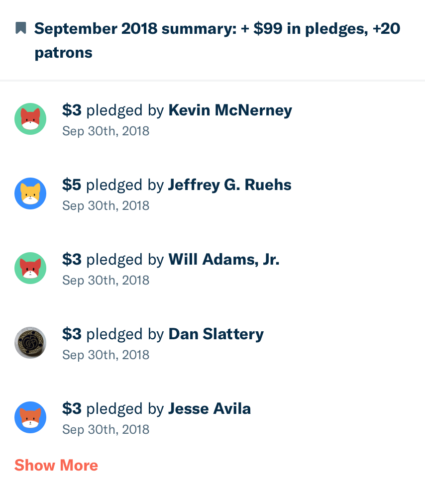 September summary