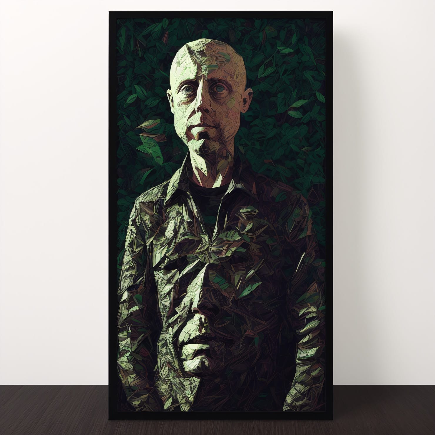 Brian Hazard in leaves