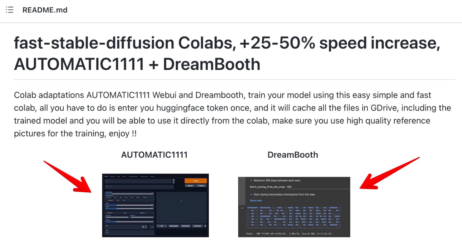 TheLastBen Stable Diffusion Dreambooth Colab