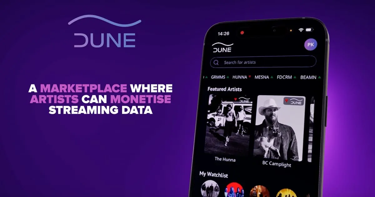 Introducing Dune: a New Music Startup Letting Fans Own Stakes in Artists