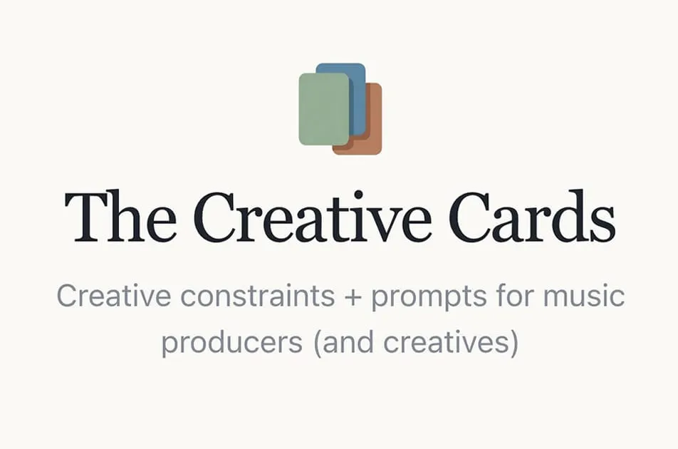 Move Over Eno: The Creative Cards Are the New Prompts for Musicians