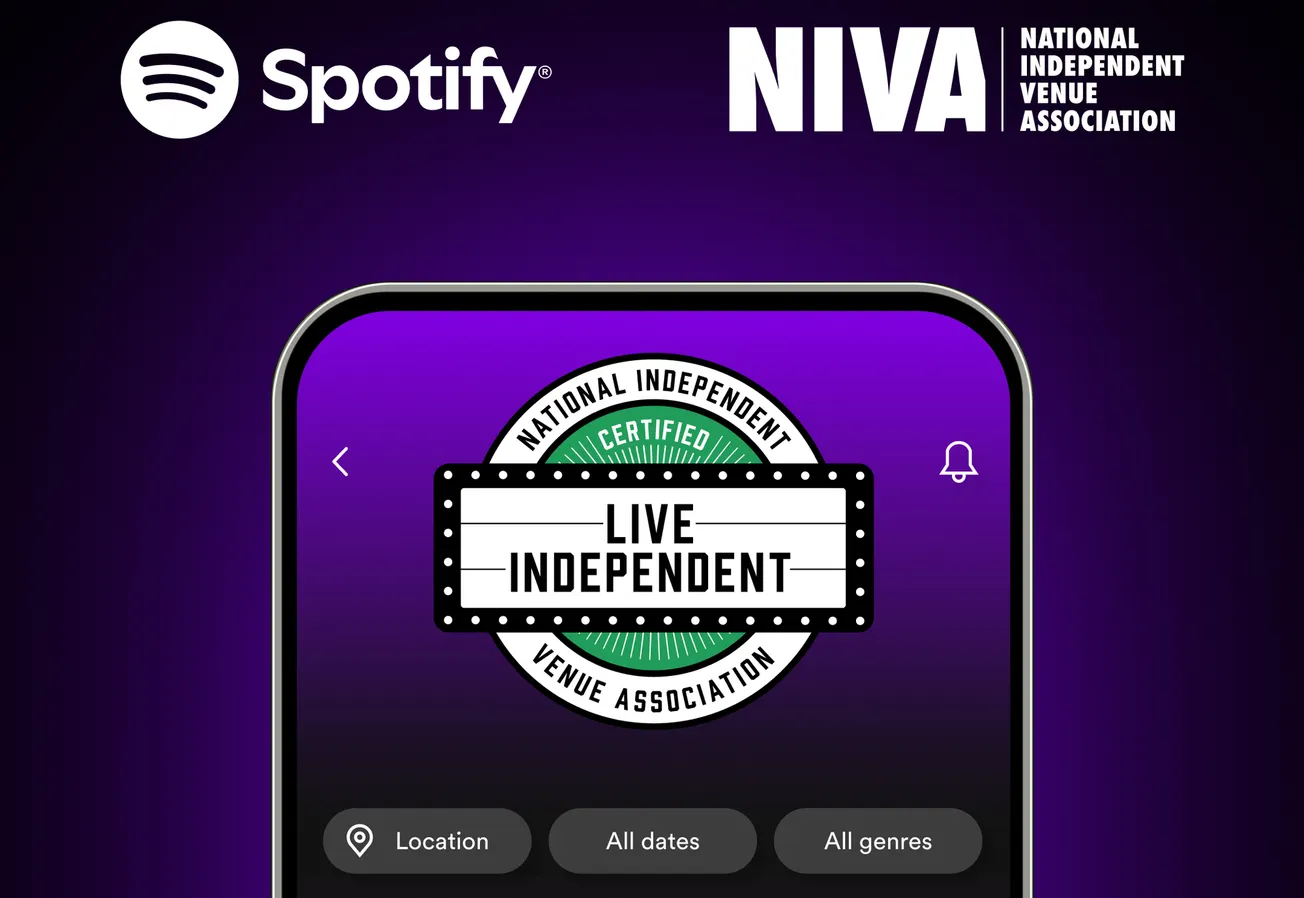 Spotify and NIVA team to amplify Independent Music Venues