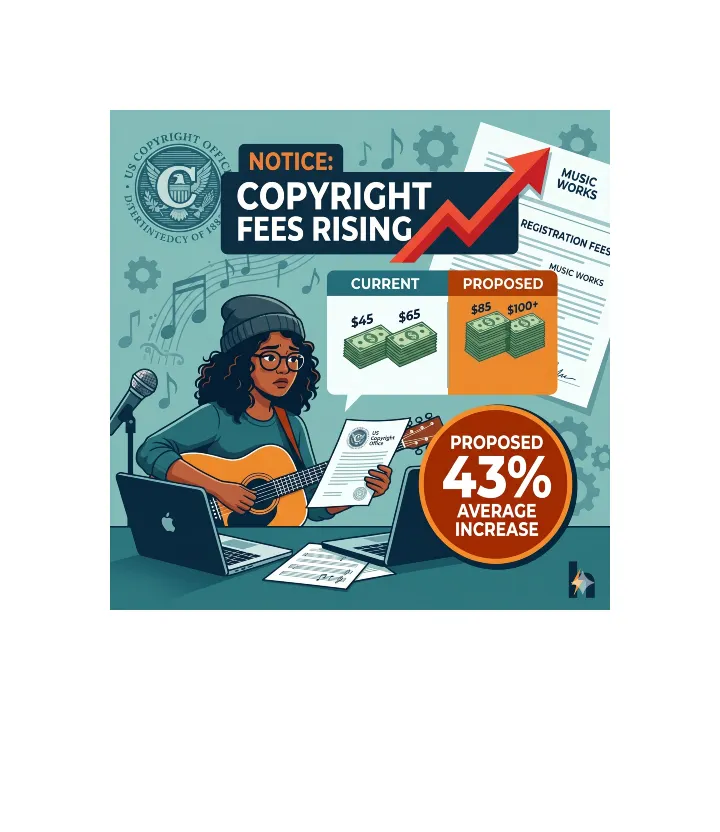 US Copyright Office Proposes Massive Fee Hike: What It Means