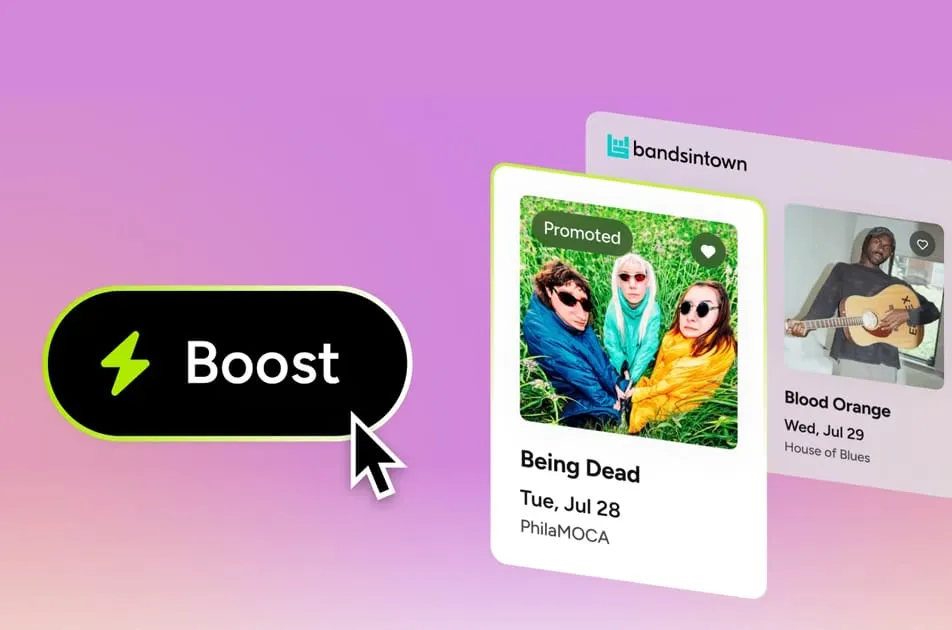 Bandsintown's Boost Is a New Way to Promote Upcoming Gigs