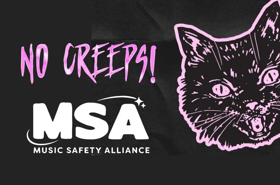 Grassroots No Creeps! Movement Becomes the Music Safety Alliance