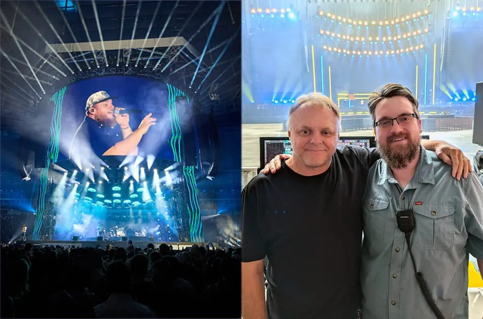 Backstage Pass: How Luke Combs' Massive 360° Stage Was Built for the Road