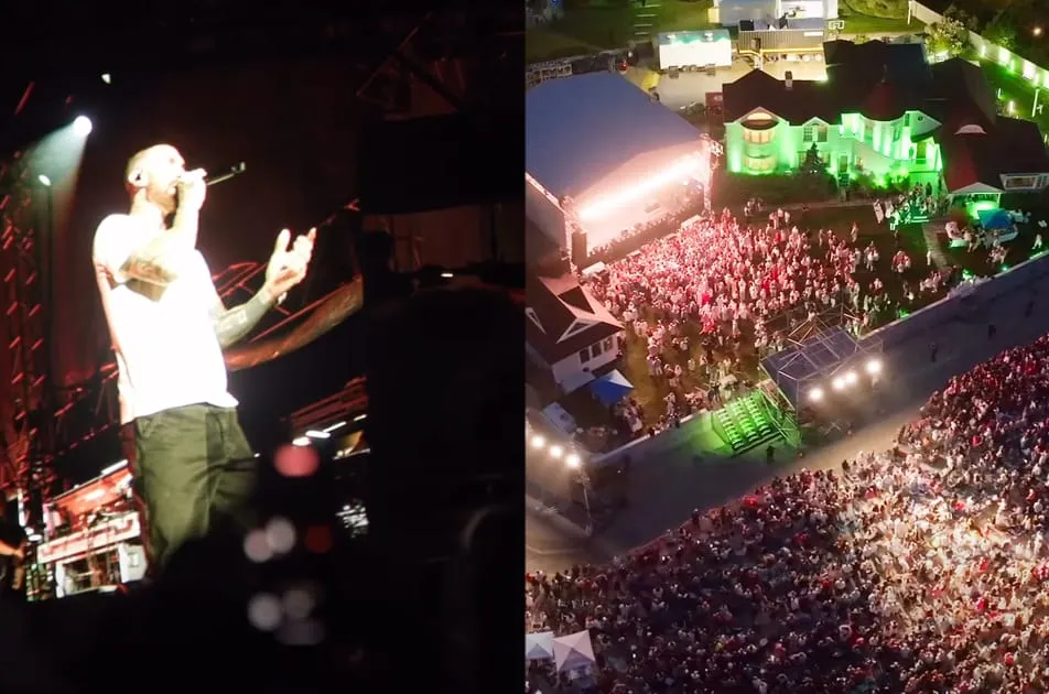 Maroon 5 Played a Hedge-Fund Guy's Birthday — the Whole Town Showed Up.