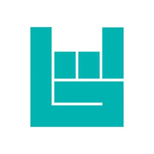 Modern music industry analytics logo representing digital media insights and trends.