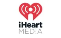 Heart-shaped microphone icon representing iHeart Media, symbolizing sound, radio, and entertainment industry branding.