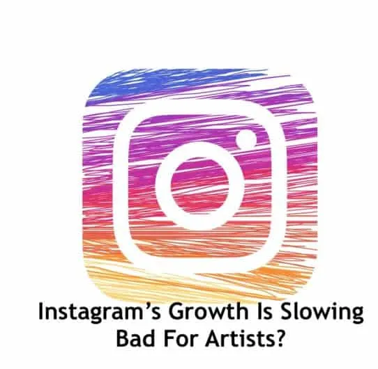Instagram growth decline, impact on artists, social media marketing, music industry trends, Hypebot analysis, Instagram artis