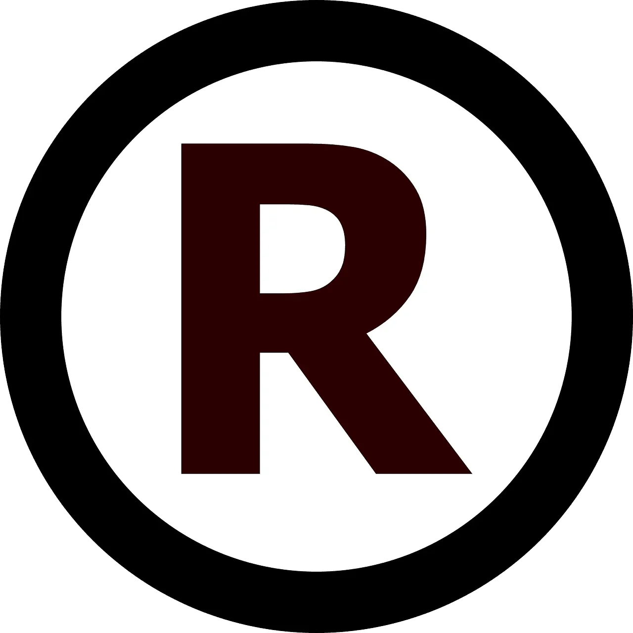 R logo icon for Hypebot, music industry news, digital marketing, and streaming platform tool branding. Focuses on music, tech