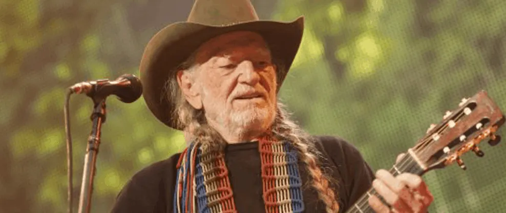 Vintage musician with a guitar performing outdoors at a music festival, capturing the essence of live music, artists, and ent