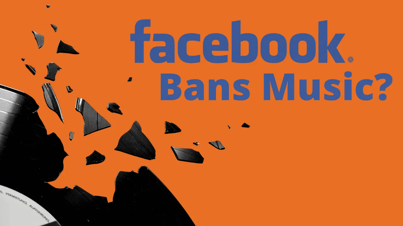 Facebook bans music controversy, music streaming restrictions, social media and music, digital music policies, online music c