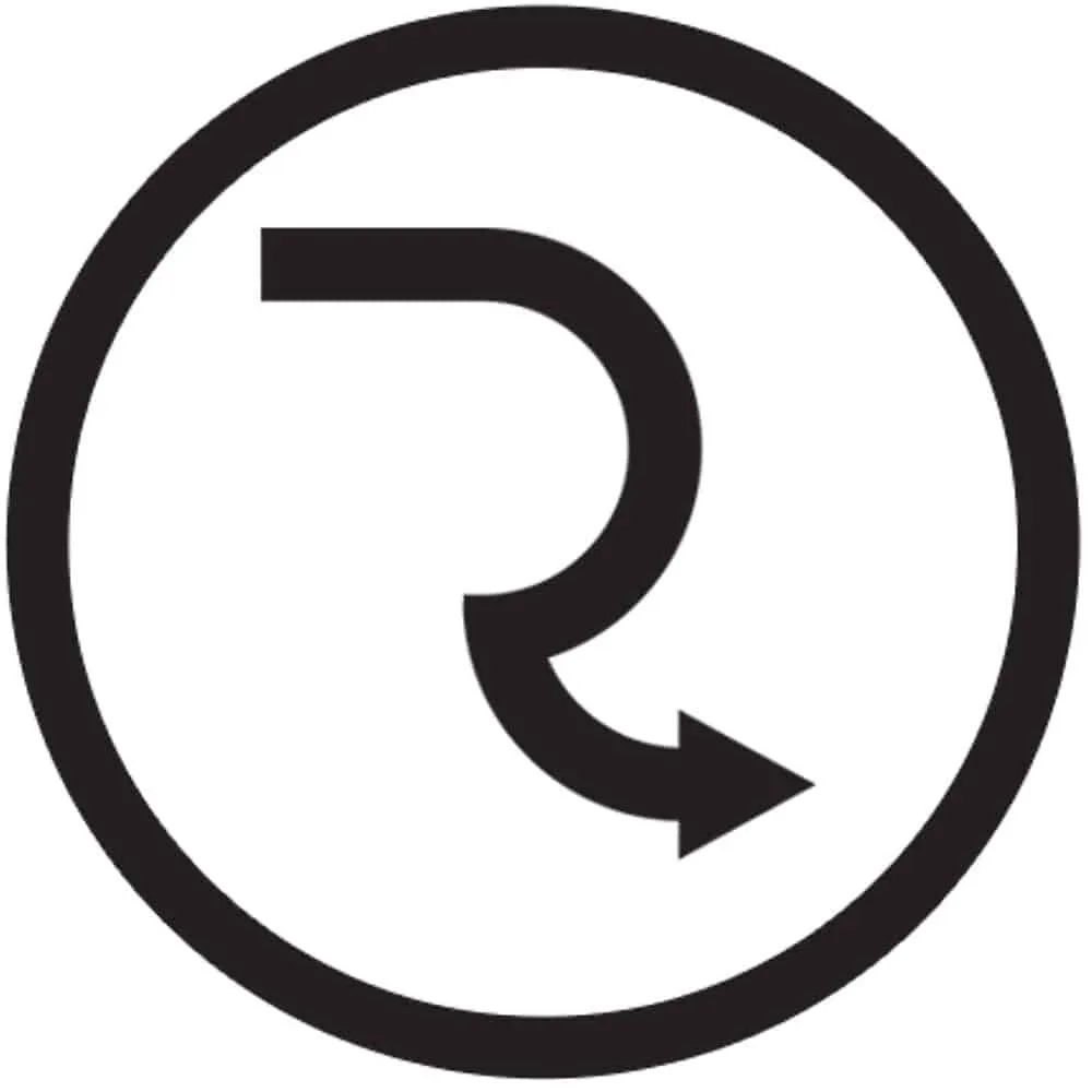 Recycling symbol with arrow circle representing sustainability and eco-friendliness for music industry innovations and digita