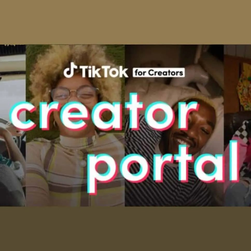 TikTok for creators, creator portal, social media platform, TikTok content creator, digital creator tools, social media marke