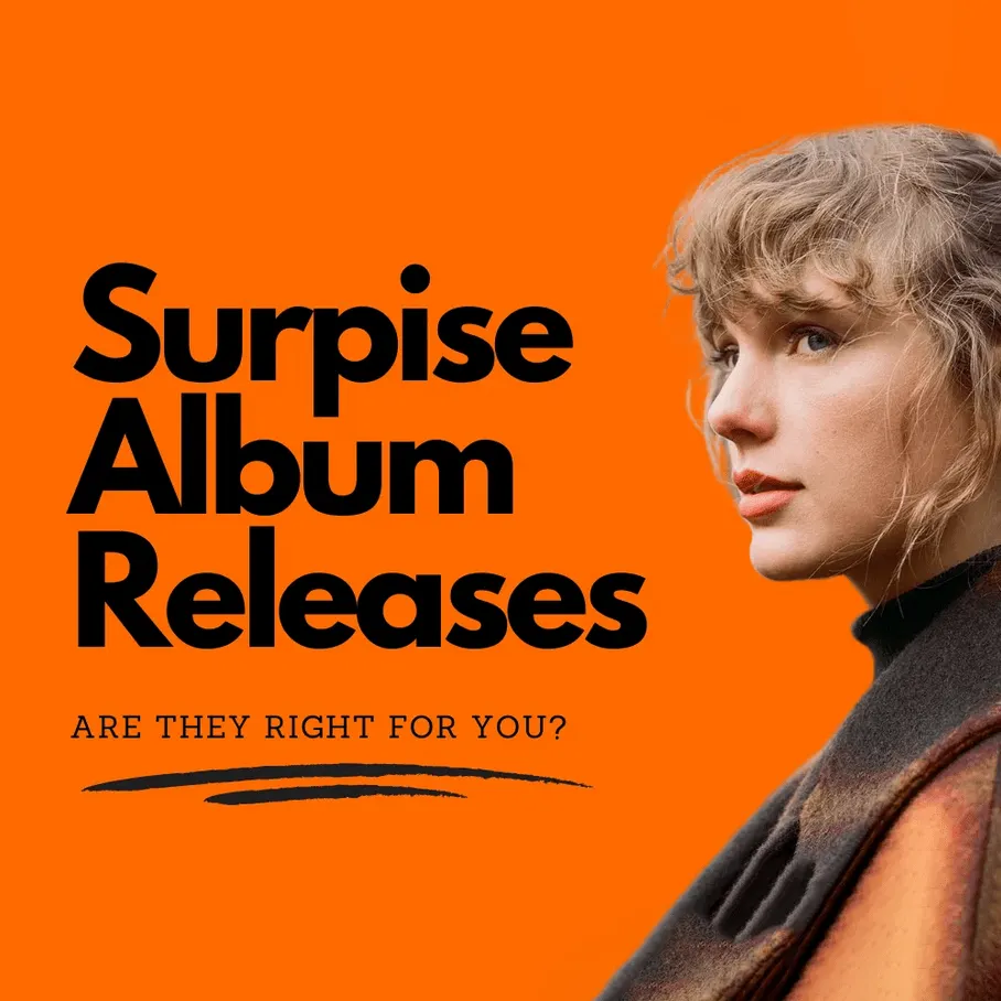 Surprise album releases, music industry news, artist promotion, new music drops, Hypebot platform, music marketing strategies